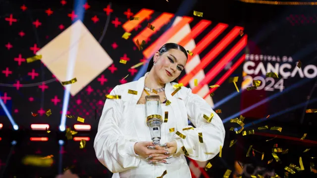 Iolanda, vencedora do Festival Eurovisão da Canção, 2024.