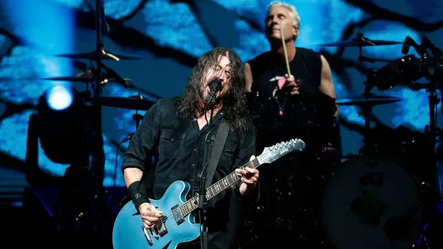 Dave Grohl, vocalista dos Foo Fighters.