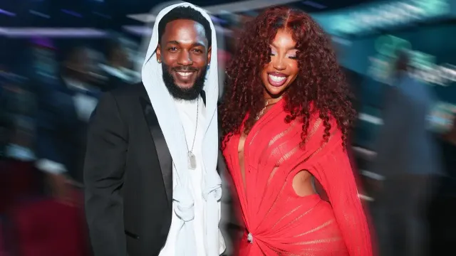 Kendrick Lamar e SZA.
