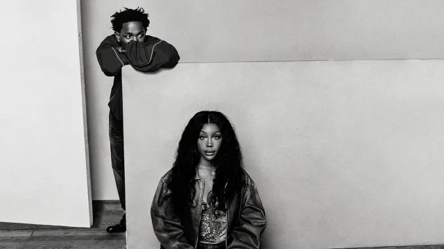 Kendrick Lamar e SZA.