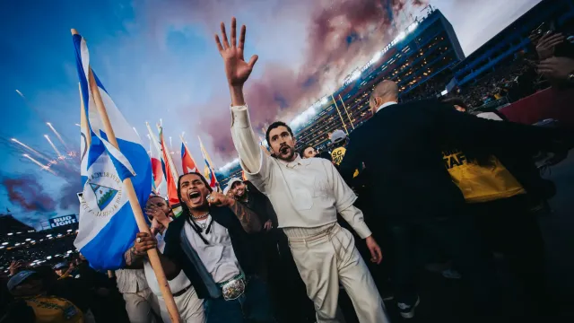 Bad Bunny na Super Bowl, 2026.